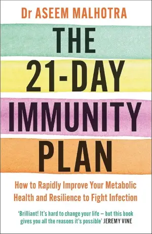 Book cover: The 21-Day Immunity Plan